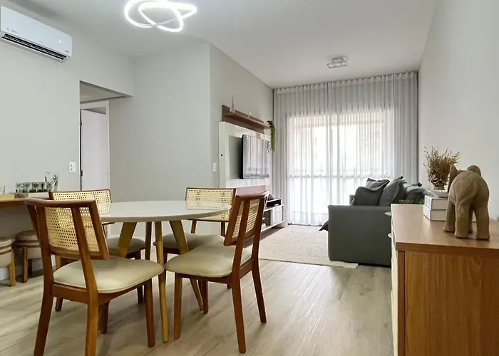 Tulum Club - Lindo, Moderno - Enxoval Completo Apartamento Bertioga